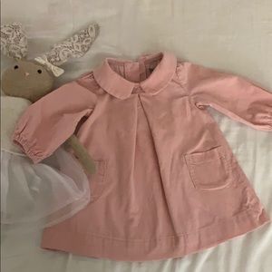 Baby Gap corduroy pink dress